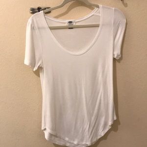 White t shirt old navy
